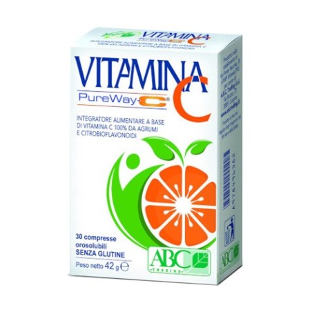 A. B. C. Trading Vitamina C Pureway-c 30 Compresse Orosolubili