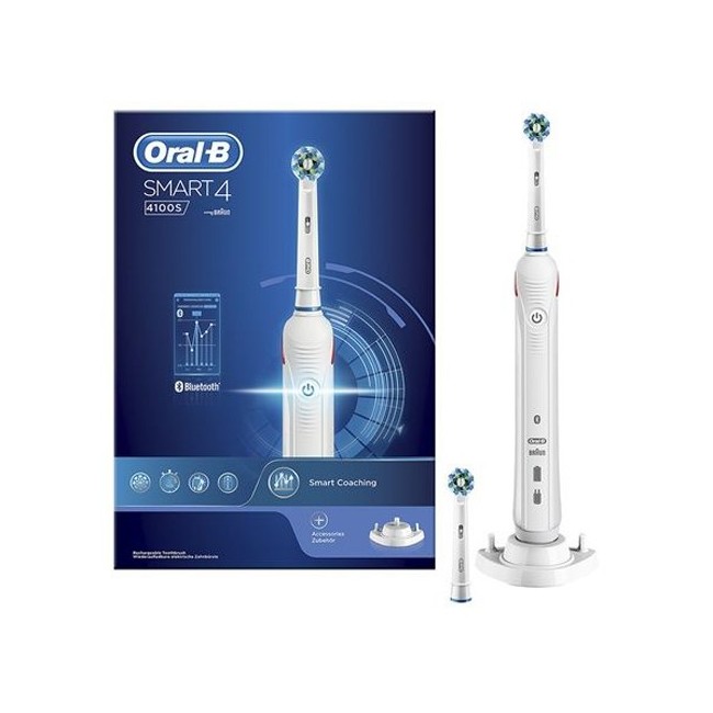 Procter & Gamble Oralb Smart 4 Bianco Spazzolino Elettrico