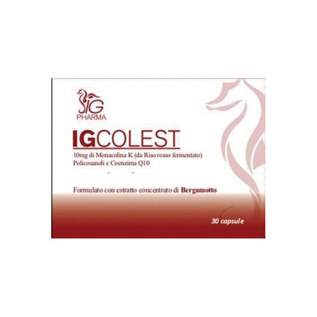 IG Pharma Igcolest Integratore 30 capsule