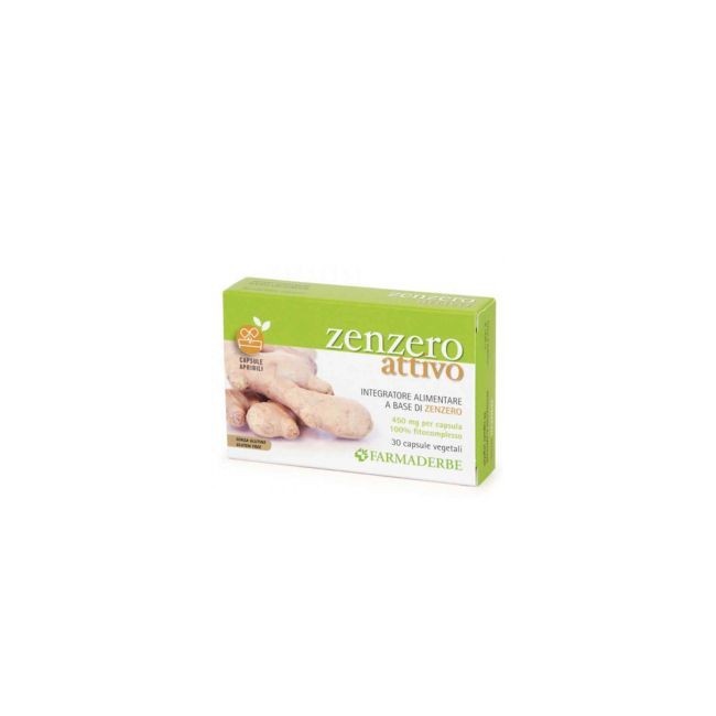 Farmaderbe Zenzero Integratore 30 capsule