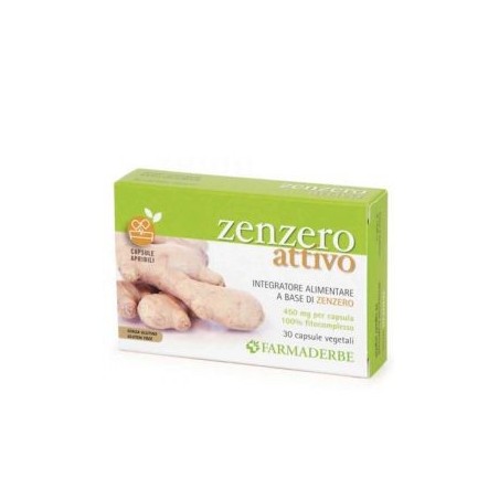 Farmaderbe Zenzero Integratore 30 capsule