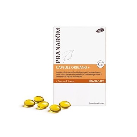 Herbalgem Pranarom Pranacaps Origano+ 30 capsule