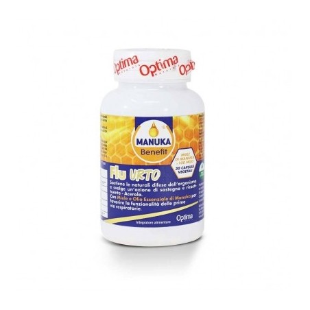 Optima Naturals Manuka Benefit Flu Urto 30 capsule