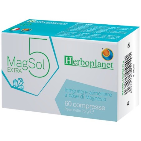 Herboplanet Magsol 5 Extra Integratore 60 compresse