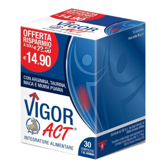 FF Srl Vigor Act Integratore 30 compresse