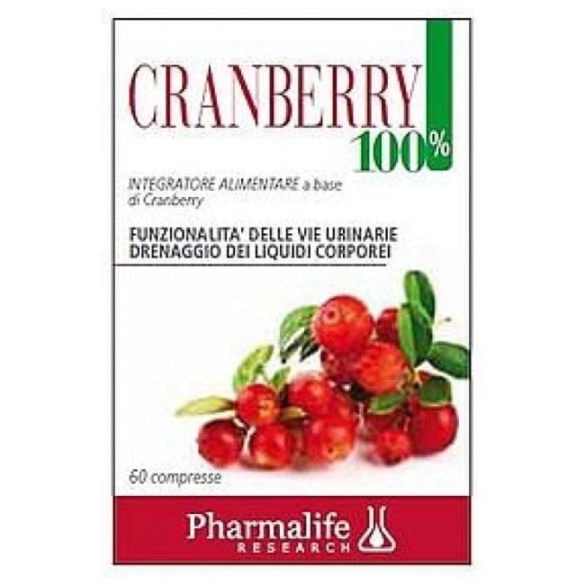 Pharmalife Cranberry 100% Integratore 60 compresse