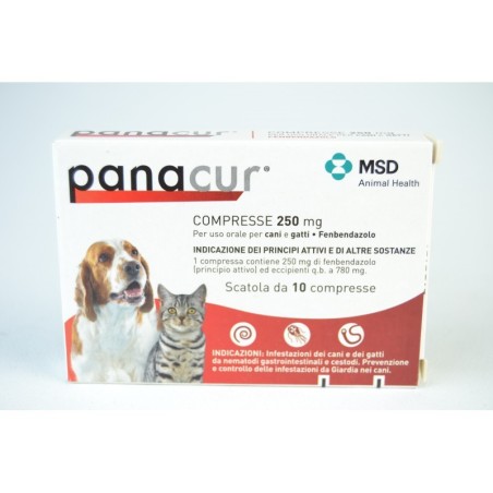 MSD Animal Health Panacur 10 compresse Cani e Gatti