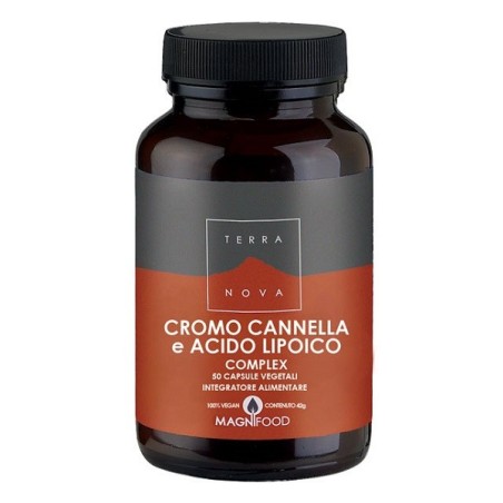 Forlive Terranova Cromo Cannella Acido Lipoico Integratore 50 capsule