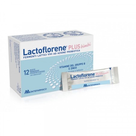 Montefarmaco Lactoflorene Plus Bimbi 12 bustine