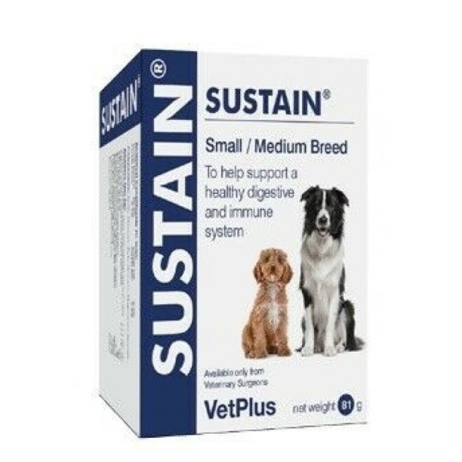 Vet Plus Sustain S/M Breed 30 bustine