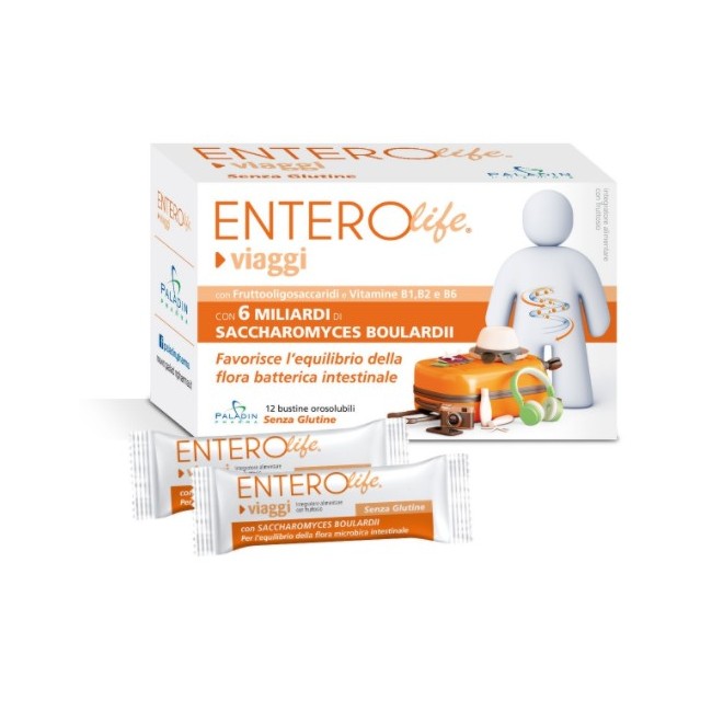 Paladin Pharma Enterol Life Viaggi 12 bustine