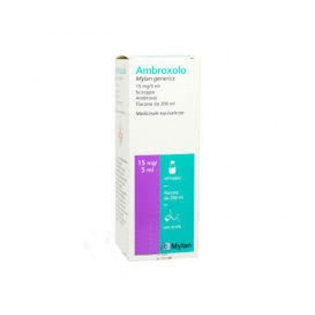 Ambroxolo Mylan* Sciroppo 200ml 15mg/5ml