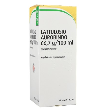 Lattulosio Actavis* Aurobindo Sciroppo 180ml 66,7%