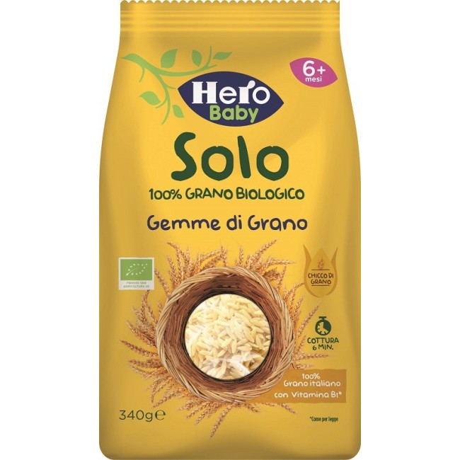 Hero Baby Pastina Gemme Di Grano Bio 6mesi+ 340 gr