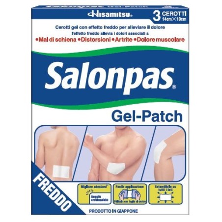 GPP Health Salonpas Gel Patch 3 cerotti 14x10cm