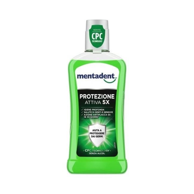 Mentadent Collutorio Protezione Attiva 5x 400 ml