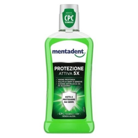 Mentadent Collutorio Protezione Attiva 5x 400 ml