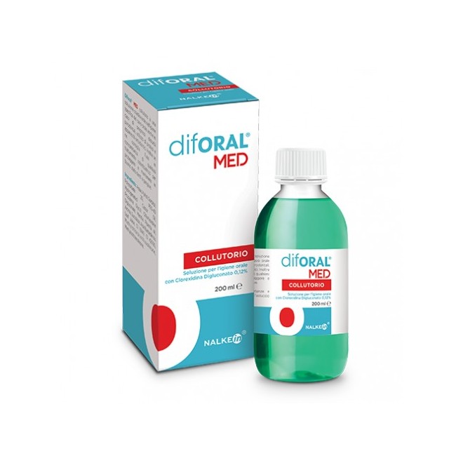 Nalkein Diforal Med Collutorio 0,12 200 ml