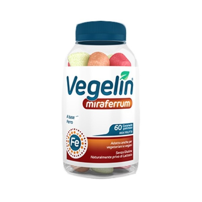 Shedir pharma Vegelin miraferrum 60 caramelle gommose