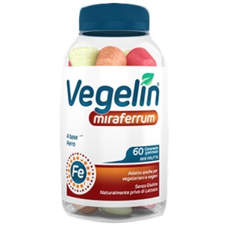 Shedir pharma Vegelin miraferrum 60 caramelle gommose