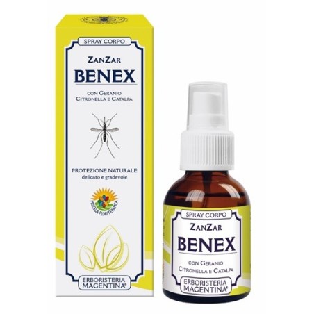 Erboristeria Magentina Zanzar Benex Spray Corpo 50 ml