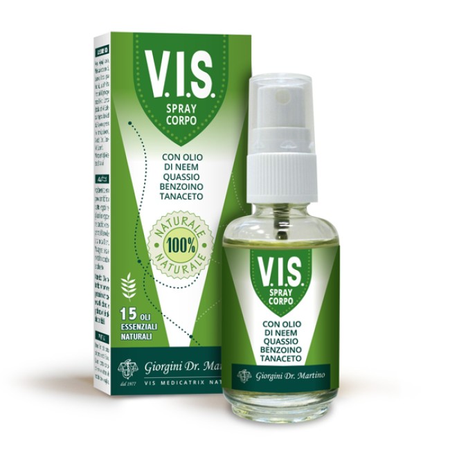 Dr Giorgini Vis Spray Corpo 15 Oli Essenziali 75 ml