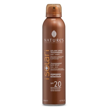 Bios Line Nature's I Solari Spray Trasparente Spf 20 200 ml