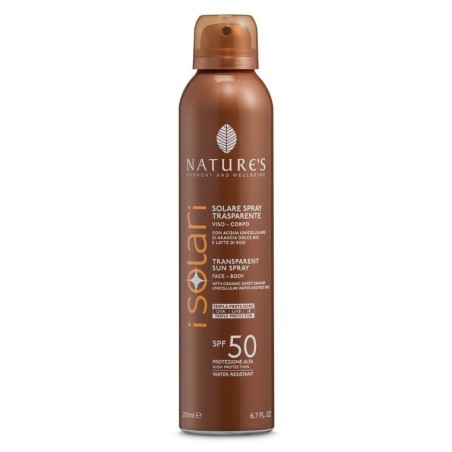 Bios Line Nature's I Solari Spray Trasparente Spf 50 200 ml