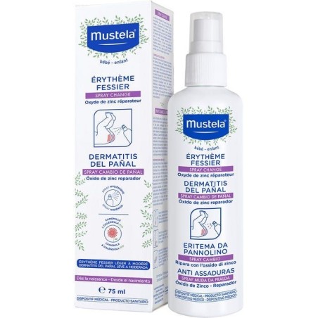 Mustela Spray Cambio Pannolino Ossido Zinco 75 ml