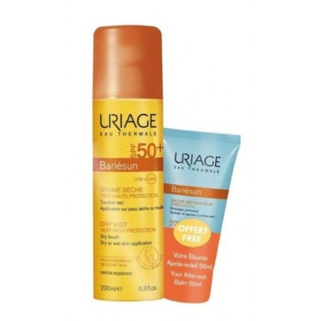 Uriage Bariesun Spray Spf50 200 ml + Balsamo Doposole 50 ml