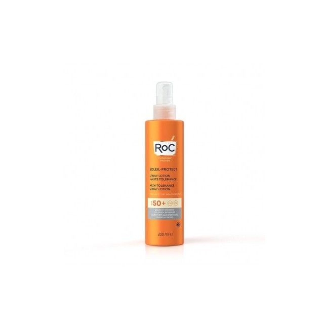 Roc Lozione Spray Solare Corpo Spf50+ Alta Tollerabilità 200ml