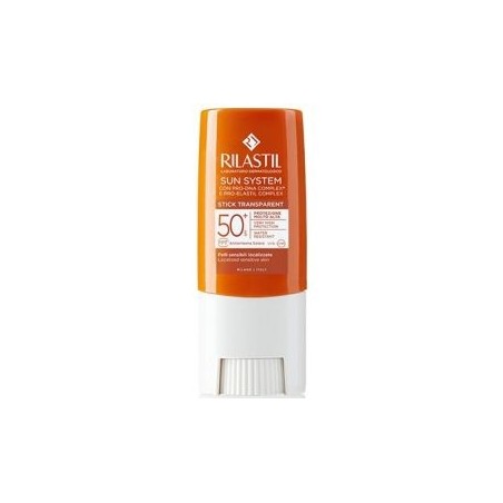 Rilastil Sun System 50+ Stick Trasparente Labbra 4ml