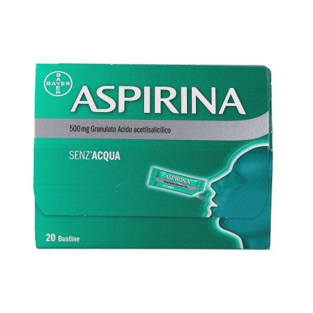 Aspirina* Granulato Orale 20 Bustine 500mg