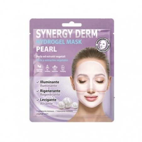 Planet Pharma Synergy Derm Hydrogel Mask Pearl 1 pezzo