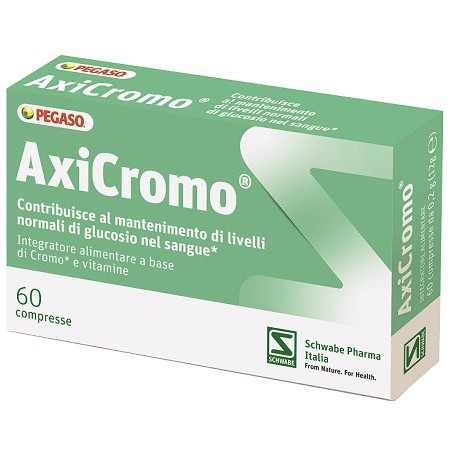 Schwabe Axicromo 60 compresse integratore di cromo picolinato