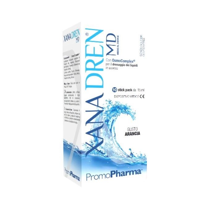 Promopharma Xanadren md arancia 10 stick pack x 15 ml