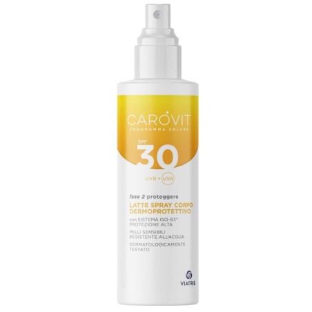 Carovit programma solare latte corpo spf30 200 ml