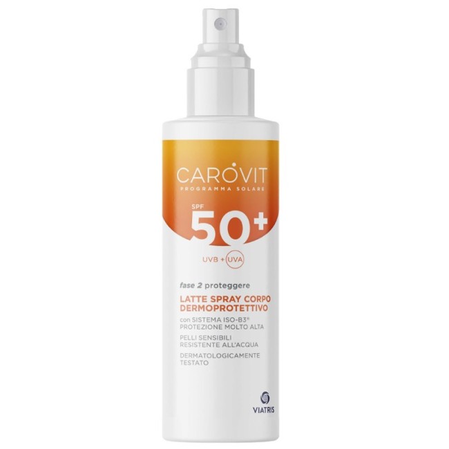 Carovit programma solare latte corpo spf50+ 200 ml