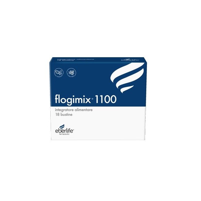 Erbelife farmaceutici Flogimix 1100 integratore 18 bustine