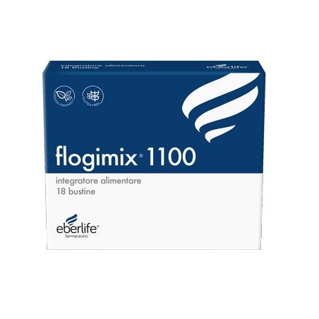 Erbelife farmaceutici Flogimix 1100 integratore 18 bustine