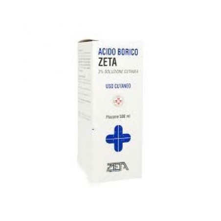 Zeta Farmaceutici Acido Borico*3% 500ml