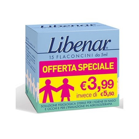 Libenar 15 Flaconcini Soluzione Isotonica 5 Ml Taglio Prezzo