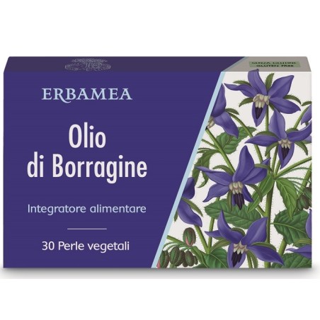 Erbamea Olio Di Borragine 30 Perle Vegetali