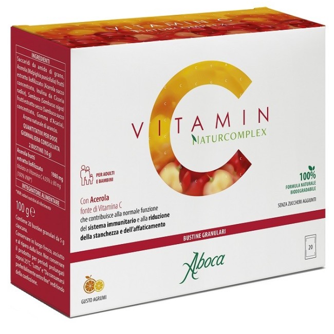 Aboca Societa' Agricola Vitamin C Naturcomplex 20 Bustine