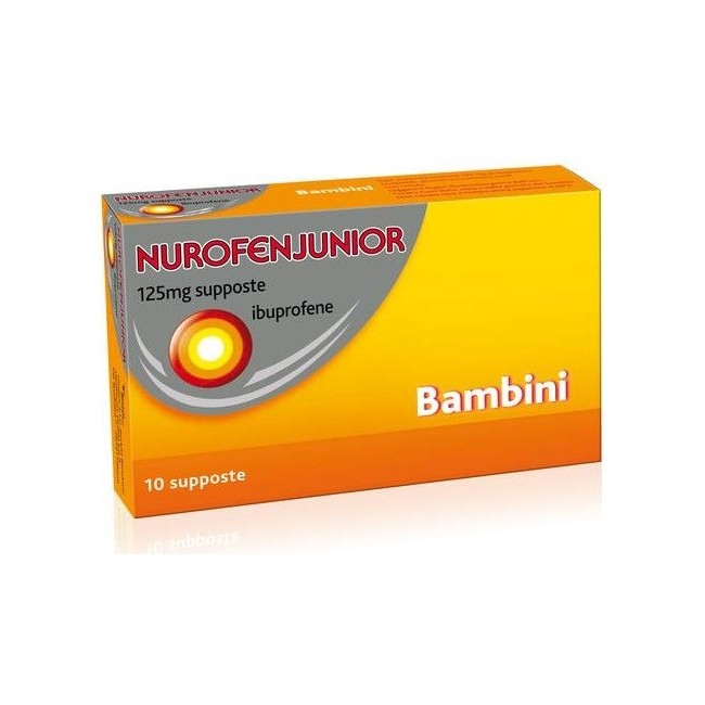 Nurofenjunior*10 Supposte 125mg