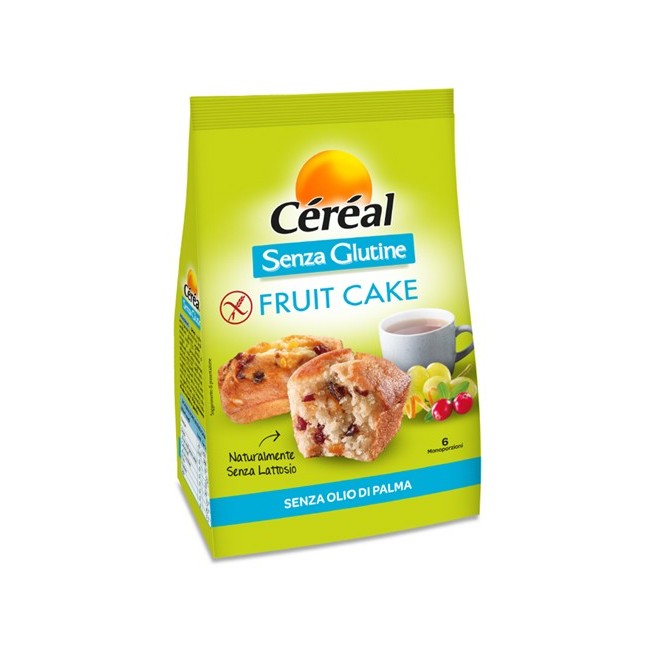 Nutrition & Sante' Italia Cereal Fruitcake 6 Monoporzioni