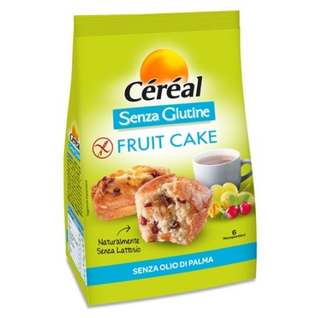 Nutrition & Sante' Italia Cereal Fruitcake 6 Monoporzioni