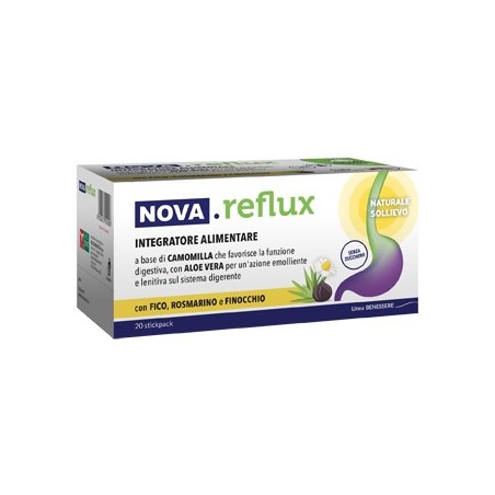 Nova Argentia Nova Reflux integratore 20 Stick Pack