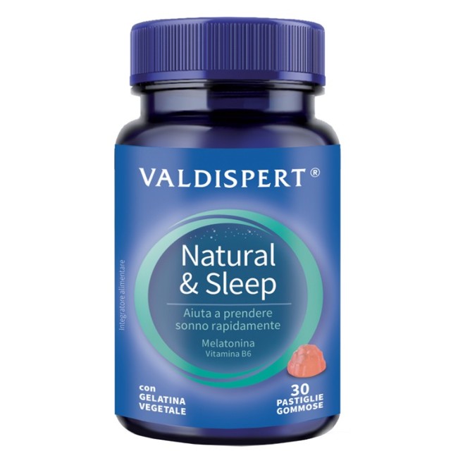 Vemedia Pharma Valdispert Natural&sleep 30 Pastiglie Gommose