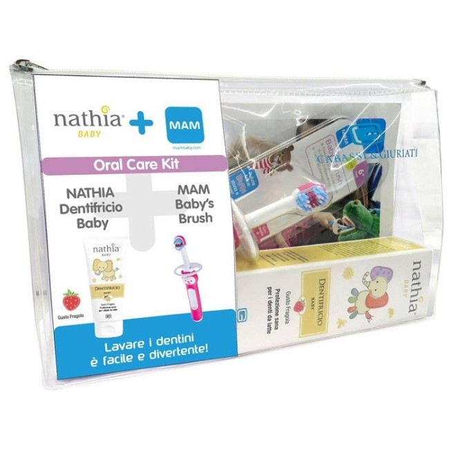 Giuriati Kit Maschio Dentifricio Baby Nathia+Mam Spazzolino